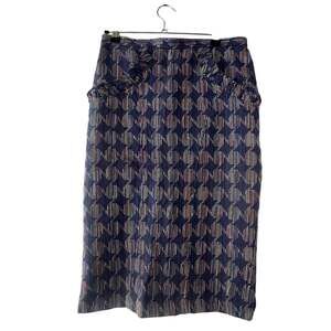 Eva Franco Floral Striped Mixed Print Dress Size 2